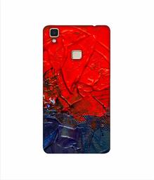 Amazon Brand - Solimo Designer Red Wax Color 3D Printed Hard Back Case Mobile Cover for Vivo V3 Max