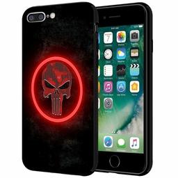 Amazon Brand - Solimo Designer Skull Printed Hard Back Case Mobile Cover for Apple iPhone 8 Plus / 7 Plus (D1187)