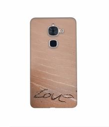 Amazon Brand - Solimo Designer Love 3D Printed Hard Back Case Mobile Cover for LeTV Le 2