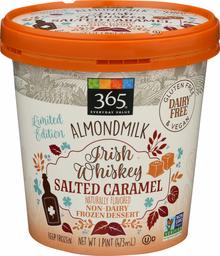 365 EVERYDAY VALUE Salted Caramel Irish Whiskey Almond Milk Non-Dairy Ice Cream, 16 OZ