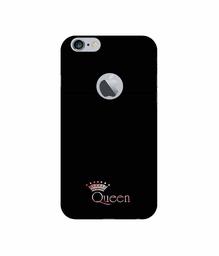 Amazon Brand - Solimo Designer Queen UV Printed Soft Back Case Mobile Cover for Apple iPhone 6 Plus / 6S Plus (Logo Cut)