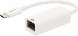 AmazonBasics - Adaptador USB 3.1 tipo C para Ethernet - branco