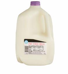 Amazon Brand - Happy Belly Fat Free Skim Milk, Gallon, 128 Ounces