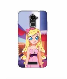 Amazon Brand - Solimo Designer Small Princess Vector 3D Printed Hard Back Case Mobile Cover for Coolpad Note 3 Lite