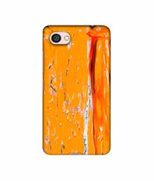 Amazon Brand - Solimo Designer Gold Yellow Paint 3D Printed Hard Back Case Mobile Cover for Xiaomi Redmi Y1 Lite