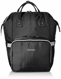 Amazon Brand - Solimo Baby Diaper Bag, Black