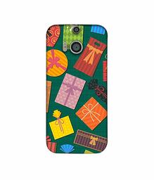 Amazon Brand - Solimo Designer Envelope Pattern 3D Printed Hard Back Case Mobile Cover for HTC One M8