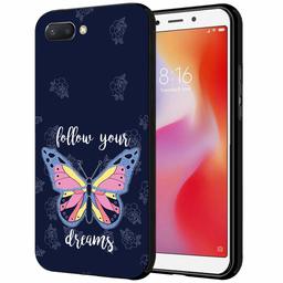 Amazon Brand - Solimo Designer Butterfly Printed Hard Back Case Mobile Cover for Xiaomi Redmi 6A (D243)