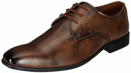 Amazon Brand - Symbol Men's Tan Synthetic Formal Shoes - 11 UK (AZ-KY-331B)