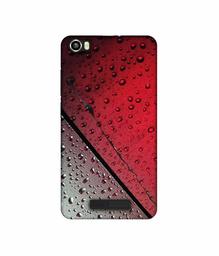 Amazon Brand - Solimo Designer Water Drop On Glass UV Printed Soft Back Case Mobile Cover for Lava Iris X8