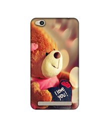 Amazon Brand - Solimo Designer Teddy Bear UV Printed Soft Back Case Mobile Cover for Mi Redmi 5A