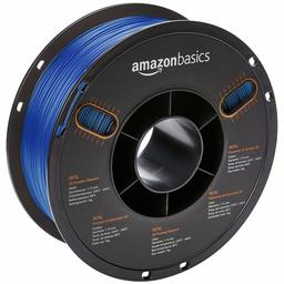 AmazonBasics – Filamento de PETG para impresora 3D, 1,75 mm, Azul translúcido, 1 kg por bobina