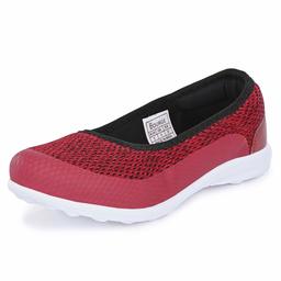 Bourge Women's Micam-21 Maroon Walking Shoes-6 UK (38 EU) (7 US) (Micam-21-06)