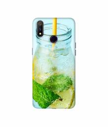 Amazon Brand - Solimo Designer Lemon Juice 3D Printed Hard Back Case Mobile Cover for Realme 3 Pro