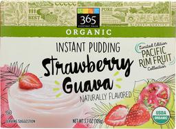 365 Everyday Value, Organic Instant Pudding, Strawberry Guava, 3.7 oz