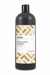 Amazon Brand - Solimo Moisture Rich Shampoo, 28 Fluid Ounce