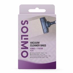 Amazon Brand - Solimo Vacuum Cleaner Bags AZ40, Suitable for Miele, 4 Bags + 1 Filter