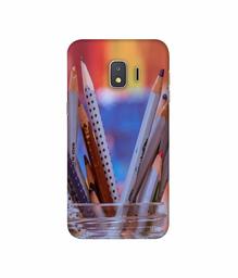 Amazon Brand - Solimo Designer Pencile 3D Printed Hard Back Case Mobile Cover for Samsung Galaxy J2 Core