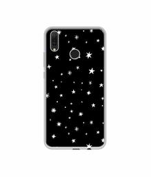 Amazon Brand - Solimo Designer Sperking Stars UV Printed Soft Back Case Mobile Cover for Huawei Y9 (2019)