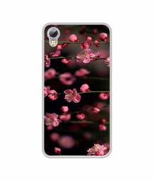 Amazon Brand - Solimo Designer Pink Flowers UV Printed Soft Back Case Mobile Cover for Tecno i7