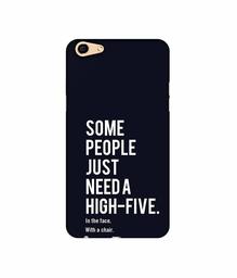 Amazon Brand - Solimo Designer High-Five 3D Printed Hard Back Case Mobile Cover for Oppo F3