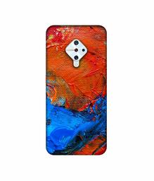 Amazon Brand - Solimo Designer Wax Color On Canvas 3D Printed Hard Back Case Mobile Cover for Vivo S1 Pro