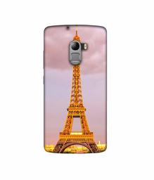 Amazon Brand - Solimo Designer Eiffel Tower Paris 3D Printed Hard Back Case Mobile Cover for Lenovo K4 Note