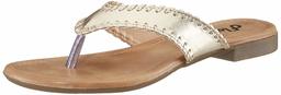 Flavia Women's R-Gold Fashion Slippers-7 UK (39 EU) (8 US) (FL133/GLD)