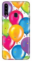 Amazon Brand - Solimo Designer Balloon Design 3D Printed Hard Back Case Mobile Cover for Samsung Galaxy A20s