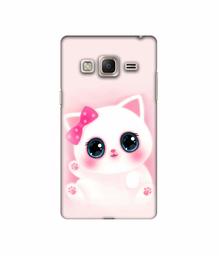 Amazon Brand - Solimo Designer Babby Kitty 3D Printed Hard Back Case Mobile Cover for Samsung Z3