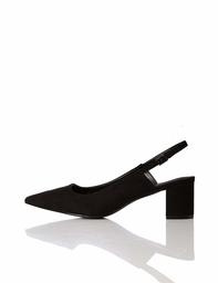 find. Point Block Heel Slingback - Zapatos de Talón Abierto Mujer