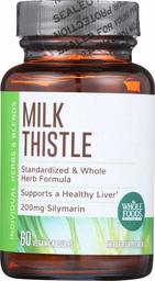 Whole Foods Market, Milk Thistle, 60 ct