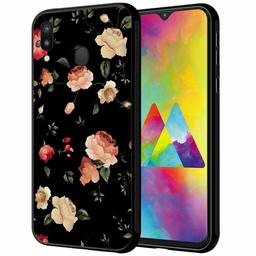 Amazon Brand - Solimo Designer Floral Printed Hard Back Case Mobile Cover for Samsung Galaxy M20 (D1160)