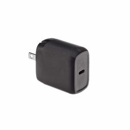 Amazon Basics 30W One-Port GAN USB-C Wall Charger for Tablets and Phones with Power Delivery - Black