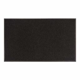 AmazonBasics Chevron Poly Rib Commercial Carpet Vinyl-Backed Mat 2X3 Charcoal