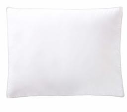 AmazonBasics Down-Alternative Gusseted Pillows with Cotton Shell, 2-Pack