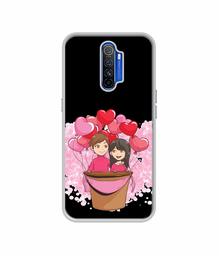 Amazon Brand - Solimo Designer Boy and Girl UV Printed Soft Back Case Mobile Cover for Oppo Reno Ace/Realme X2 Pro