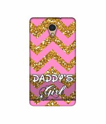 Amazon Brand - Solimo Designer Daddy's Girl 3D Printed Hard Back Case Mobile Cover for Lenovo P2