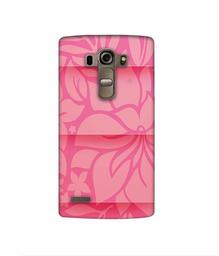 Amazon Brand - Solimo Designer Pink Flower Banch Print On Cloth 3D Printed Hard Back Case Mobile Cover for LG G4 Stylus