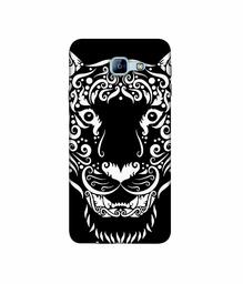 Amazon Brand - Solimo Designer White Tiger 3D Printed Hard Back Case Mobile Cover for Samsung Galaxy A8 (2016)