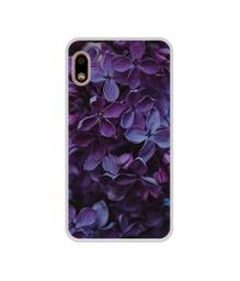 Amazon Brand - Solimo Designer Purple Flowers UV Printed Soft Back Case Mobile Cover for Coolpad Note 6