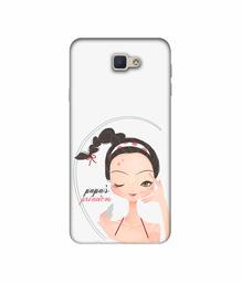 Amazon Brand - Solimo Designer Papa's Princess 3D Printed Hard Back Case Mobile Cover for Samsung Galaxy J5 Prime