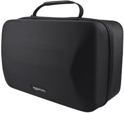 AmazonBasics Carrying Case for PlayStation VR Headset and Accessories - 15 x 10 x 8 Inches, Black