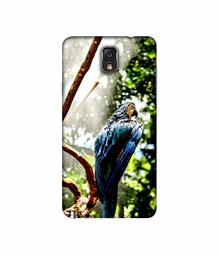 Amazon Brand - Solimo Designer Macaw Parrot 3D Printed Hard Back Case Mobile Cover for Samsung Galaxy Note 3 N9000