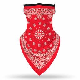 CGTL Ear Loops Face Bandana Neck Gaiter Stylish Face Scarf for Dust Wind UV Protection 1 Pc