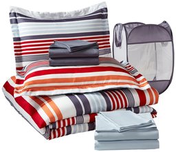 Pinzon 12-Piece Bed In A Bag with Hamper - Full/Queen, Dylan