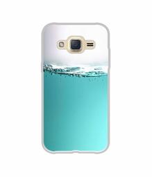 Amazon Brand - Solimo Designer Half Fill UV Printed Soft Back Case Mobile Cover for Samsung Galaxy J2