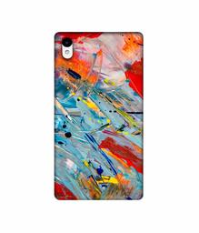 Amazon Brand - Solimo Designer Colour Texture 3D Printed Hard Back Case Mobile Cover for Sony Xperia Z2