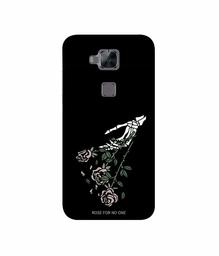 Amazon Brand - Solimo Designer Rose for No One 3D Printed Hard Back Case Mobile Cover for Huawei G8