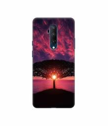 Amazon Brand - Solimo Designer Nature Digital Painting 3D Printed Hard Back Case Mobile Cover for OnePlus 7T Pro